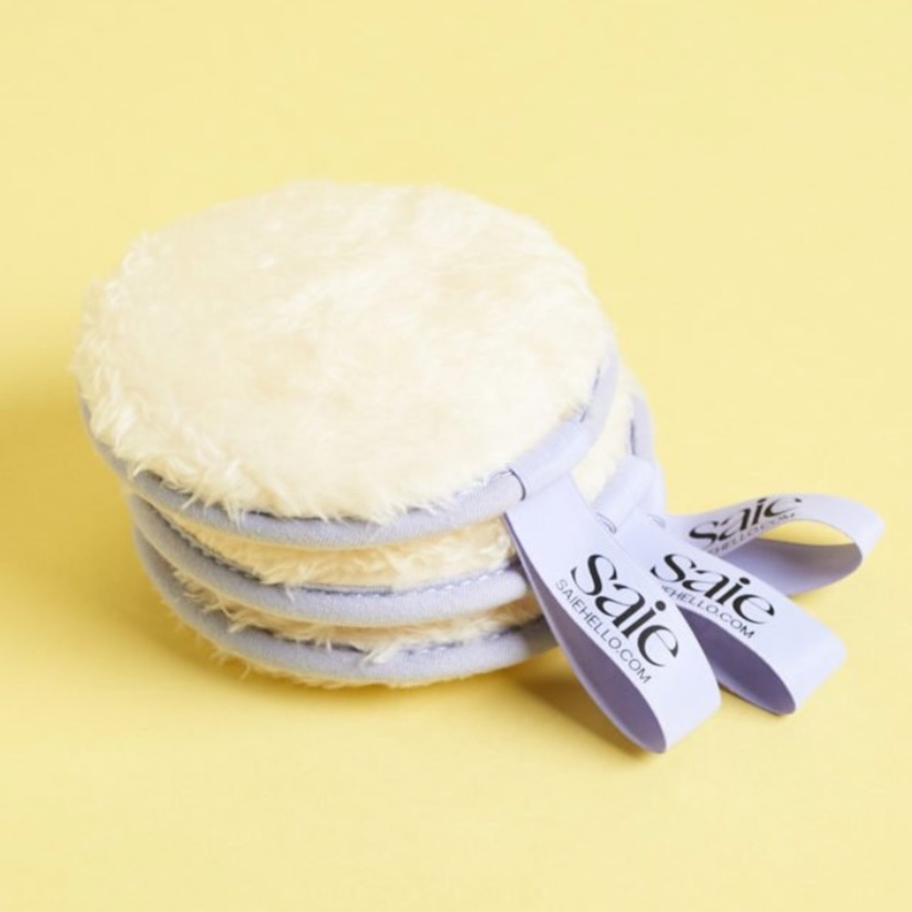Saie beauty reusable makeup rounds